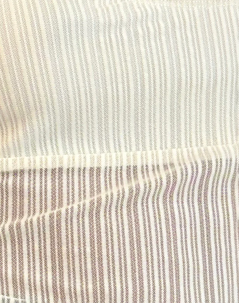 Elagia Top in Sheer Texture Ivory - Image 6