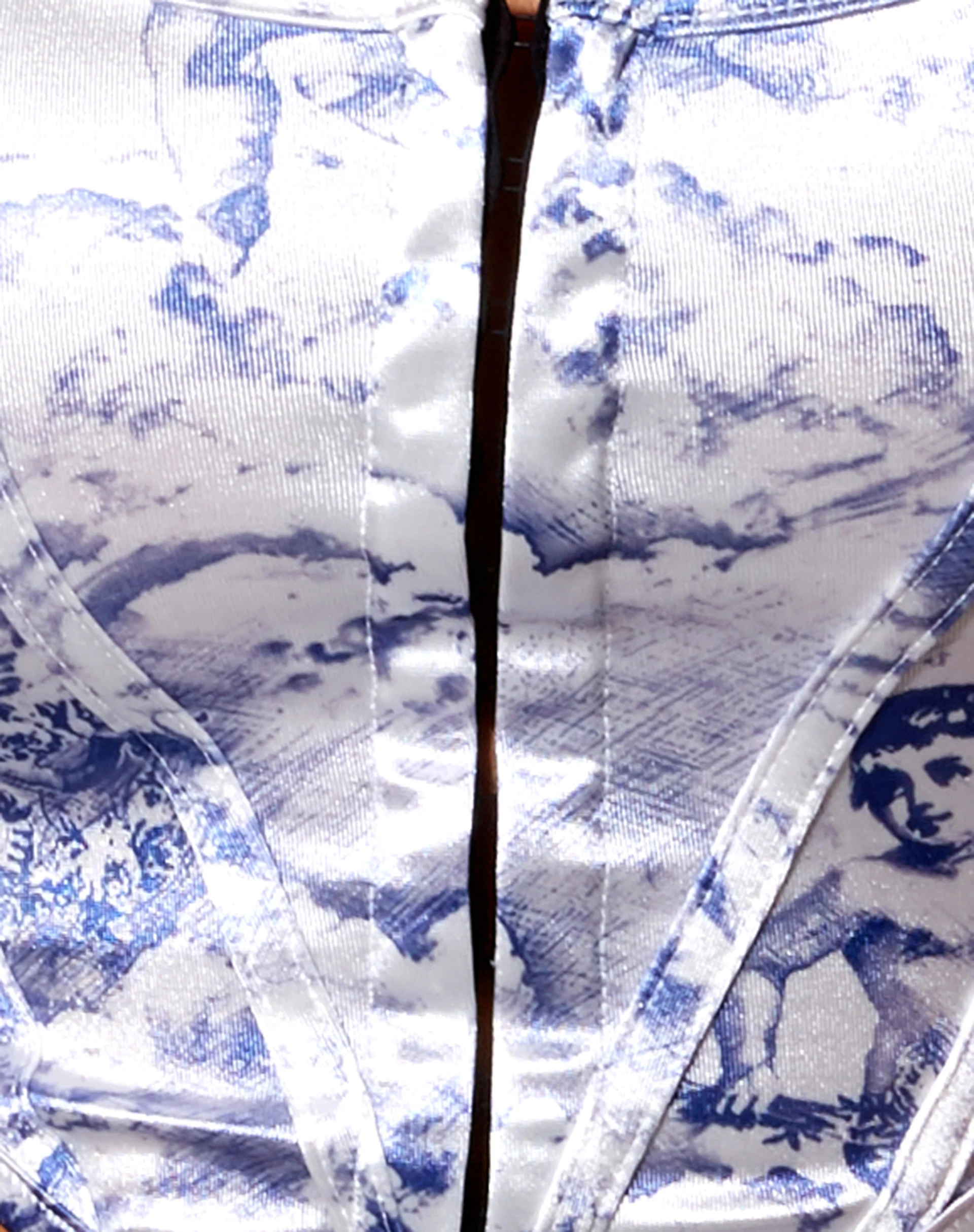 Elci Corset Top in Cherub White Blue - Image 6