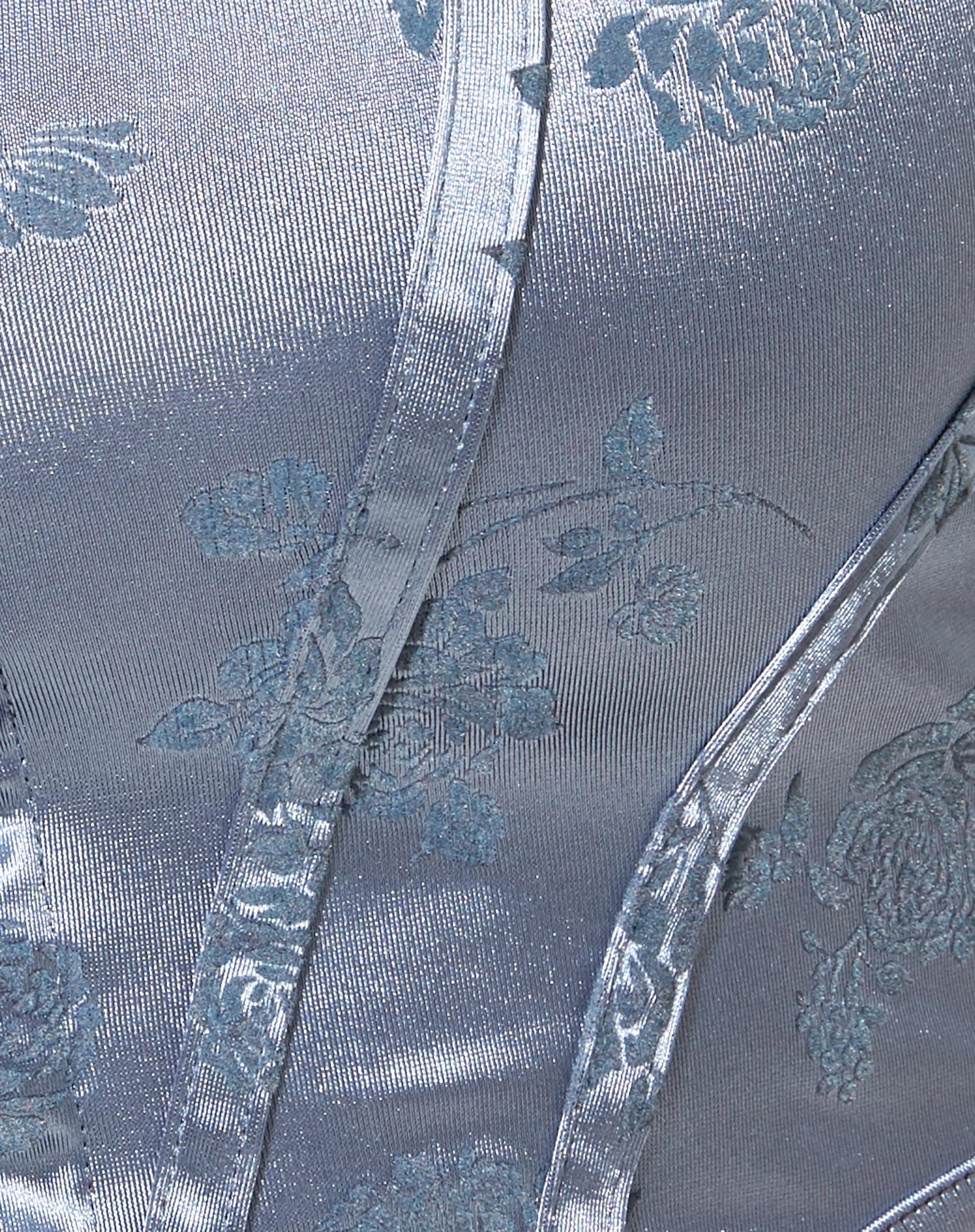Elci Crop Top in Rose Flock Silver Blue - Image 7
