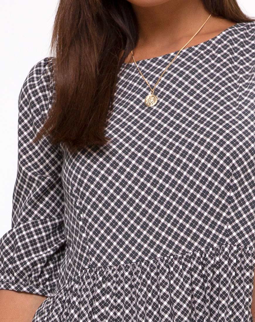 Ellery Maxi Dress in Check it Out Black - Image 6
