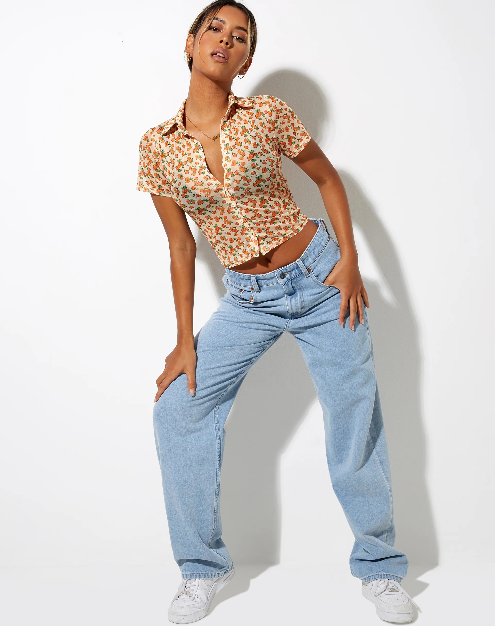 Elvry Shirt in Summer Bloom - Image 4