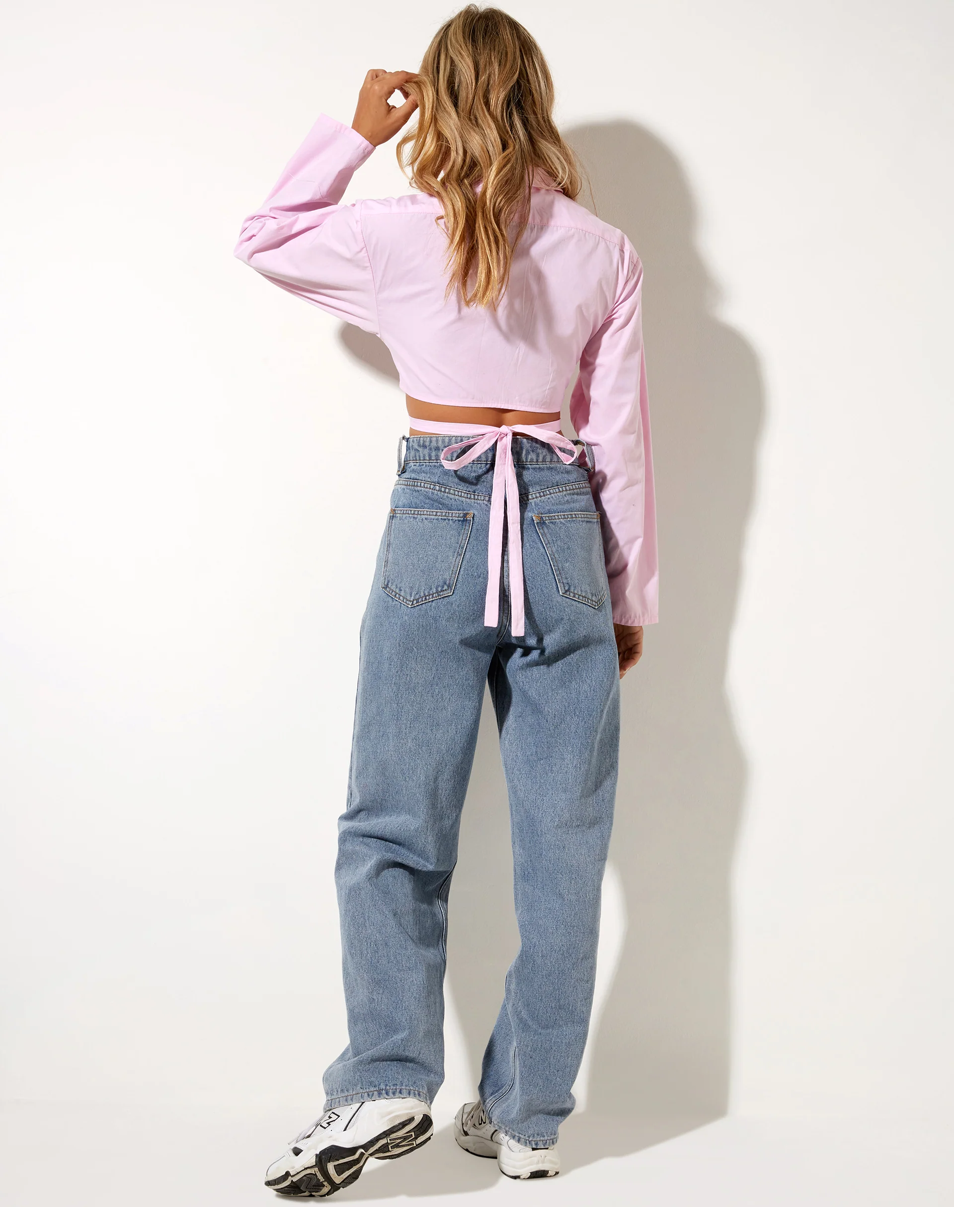 Elyse Crop Top in Pink - Image 5