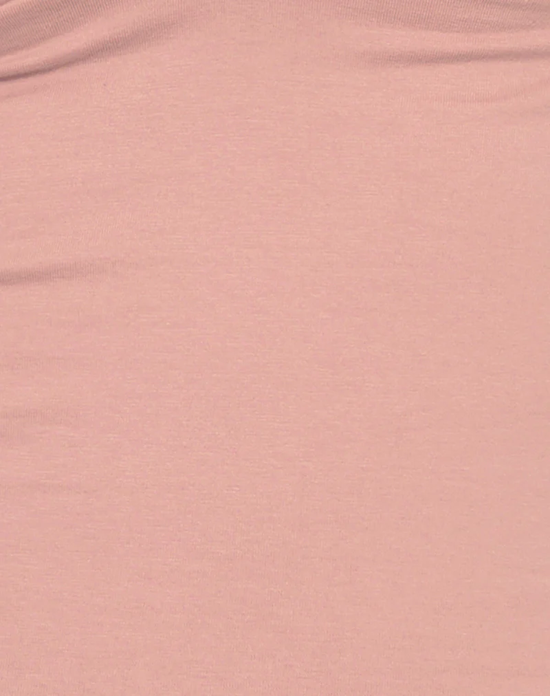 Emberly Plunge Top in Pink Lady - Image 6