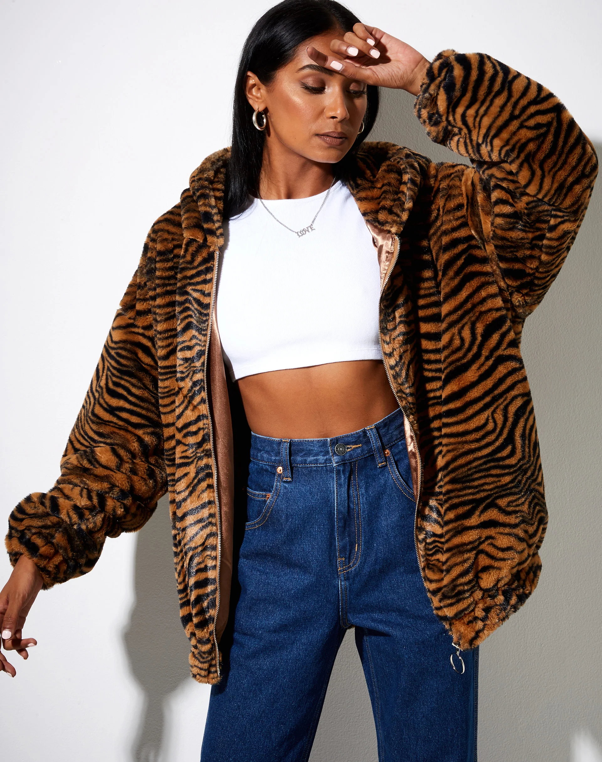 Emerson Jacket in Tiger Brown - Image 4