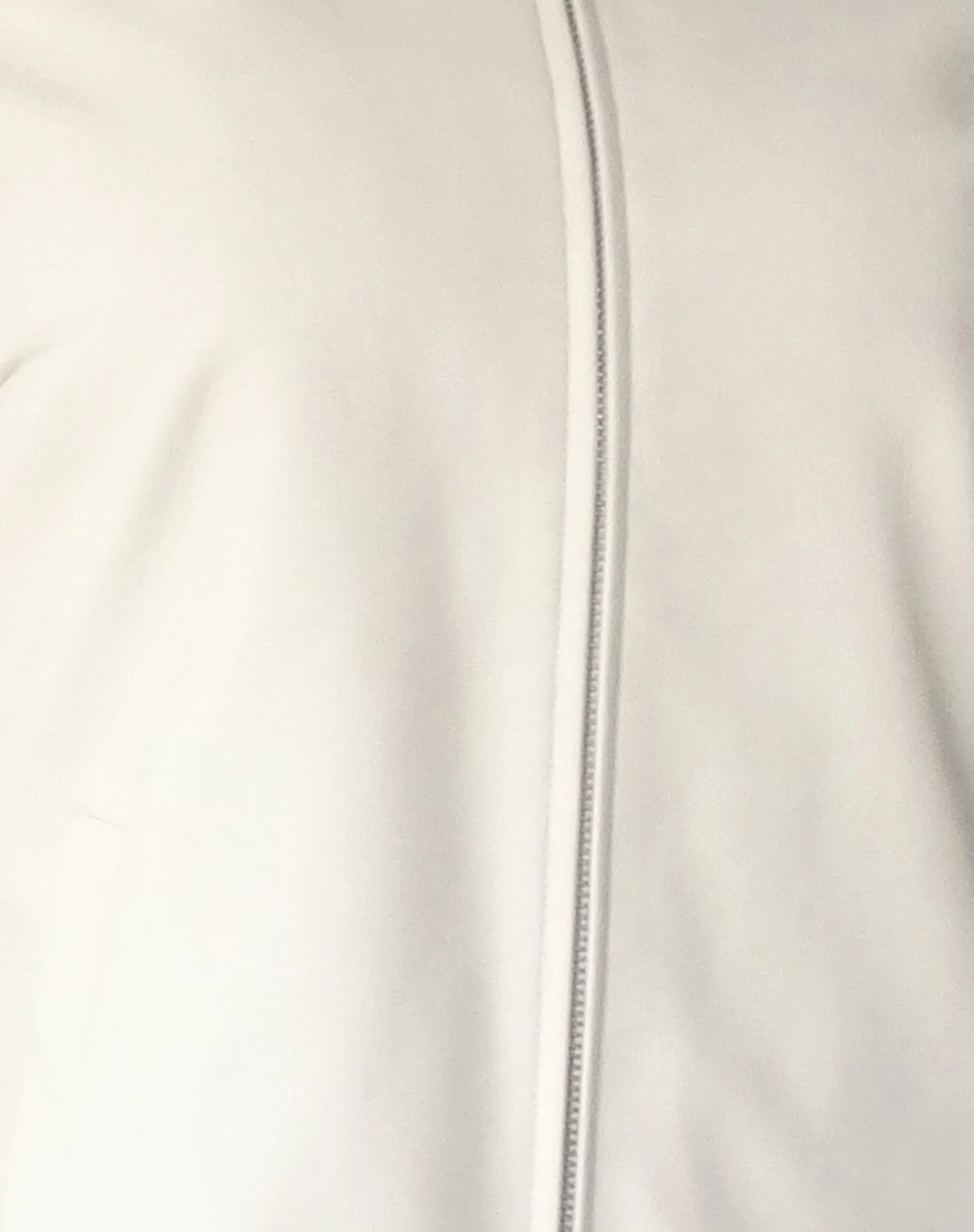 Enid Jacket in PU Ivory - Image 6