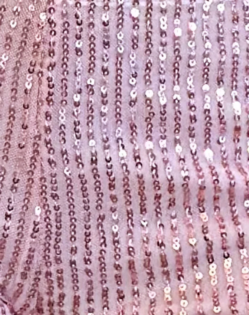 Erna Micro Short in Pink Mini Sequin - Image 5