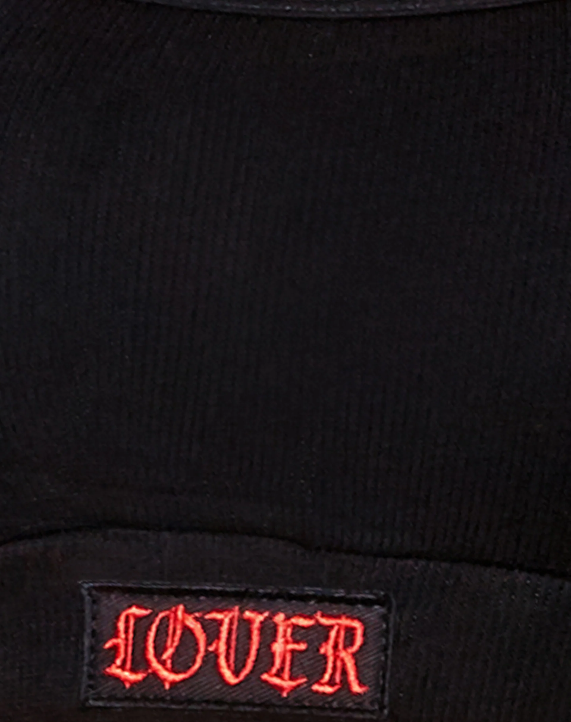 Esmera Long Sleeve Top in Black 'Lover' Embro - Image 8