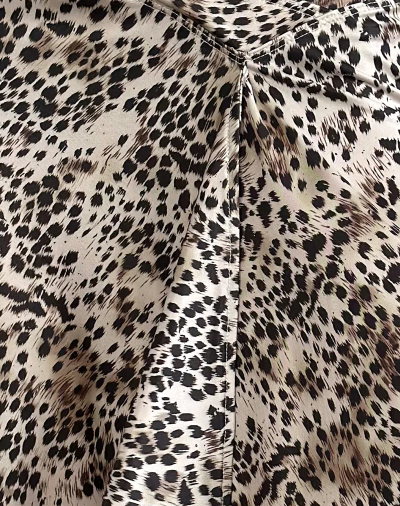 Esmeray Midi Skirt in Wild Leopard Print - Image 6