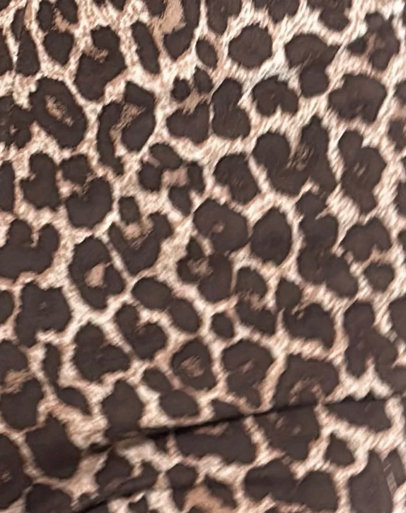 Eunia Short in Rar Leopard Sandstorm - Image 6