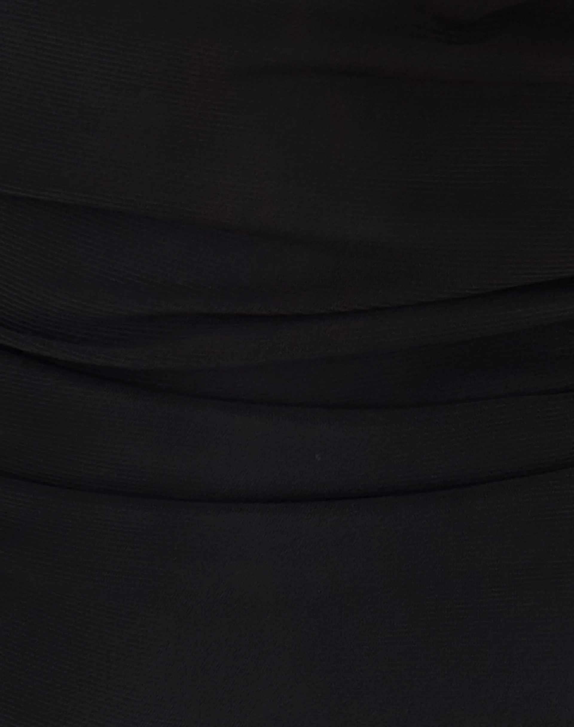 Evelina One Shoulder Top in Black Mesh - Image 7