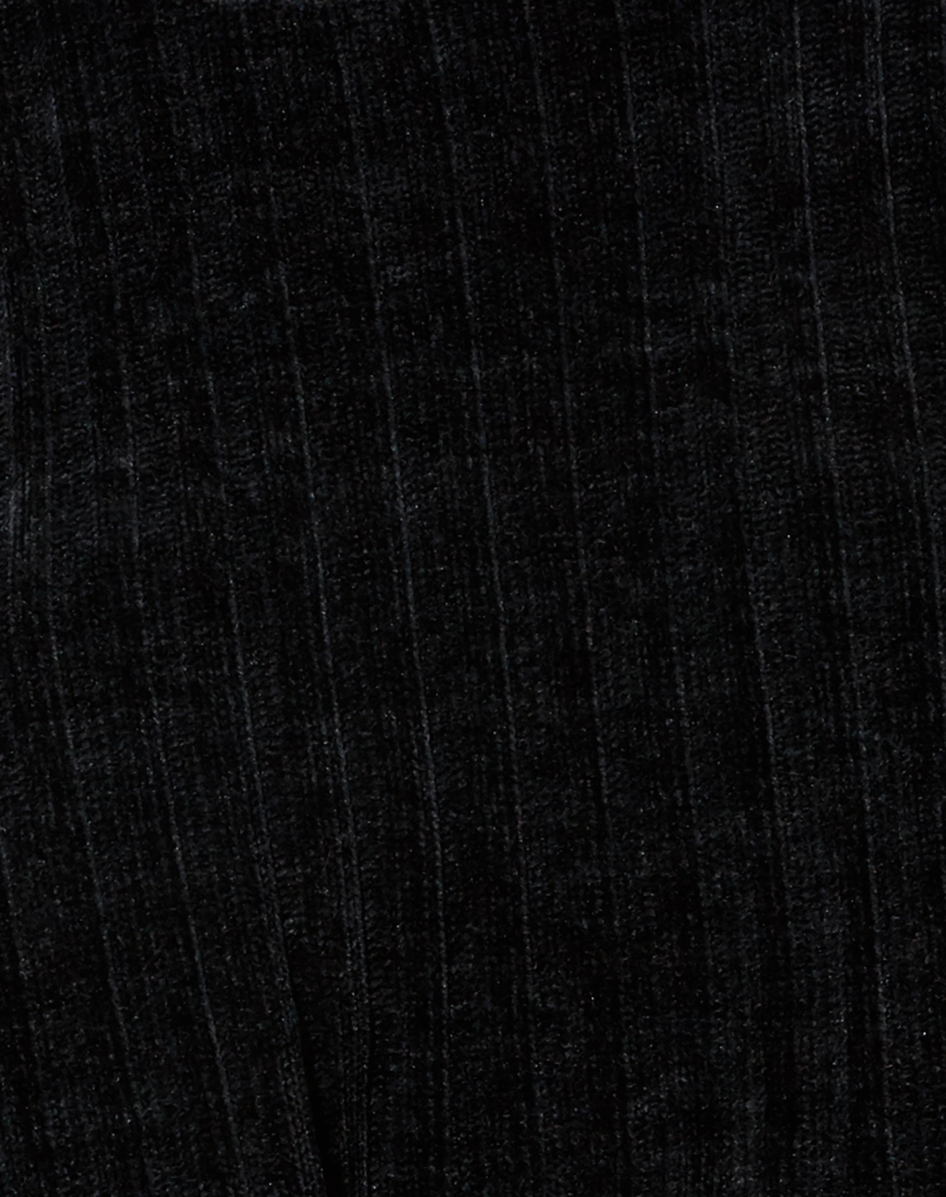Evie Cropped Jumper in Chenille Black - Image 5