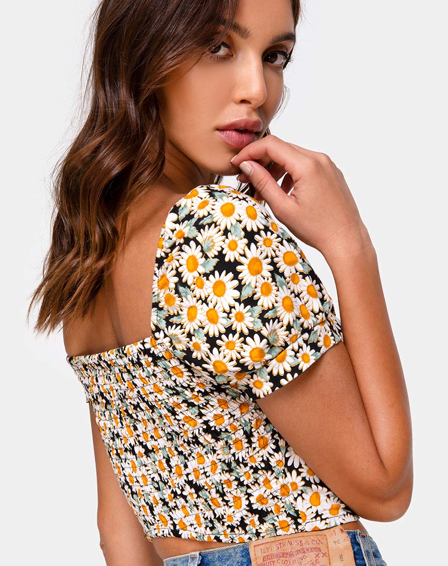Fahrani Top in Delightful Daisy - Image 2