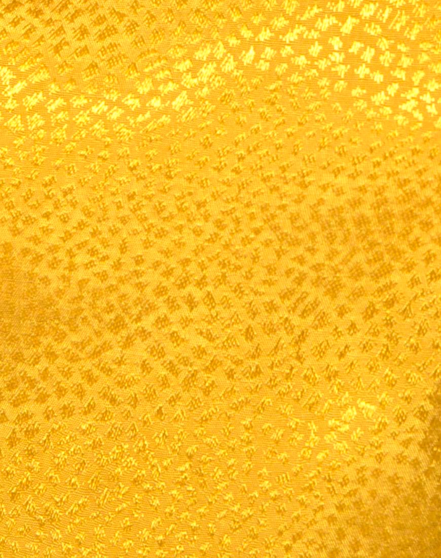 Fair Cami Top in Satin Mustard - Image 5