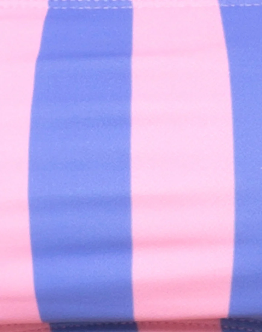 Febe Bikini Bottom in Fairground Stripe - Image 5