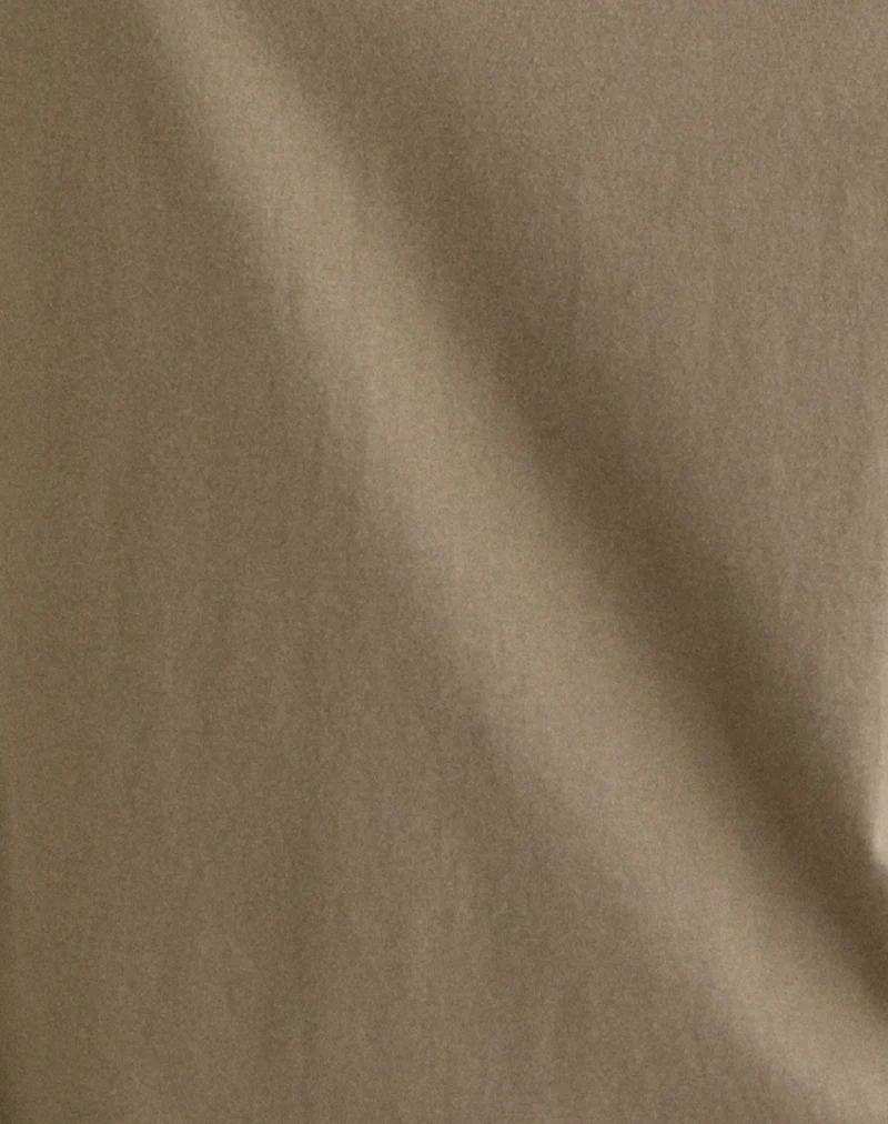 Feman Top in Jersey Khaki - Image 5
