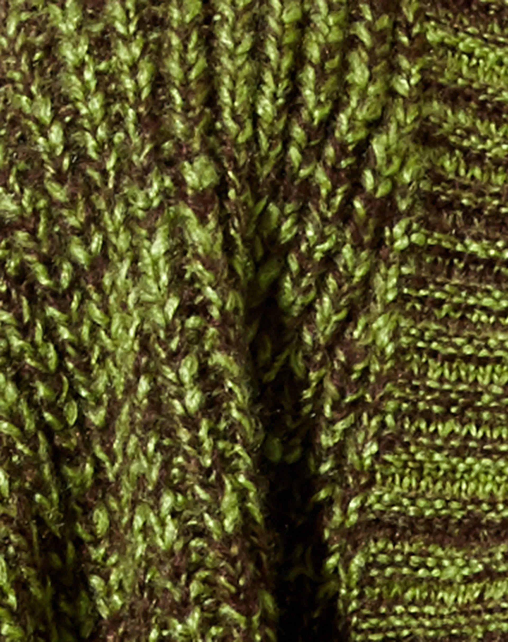 Fia Cardigan in Black and Green - Image 6