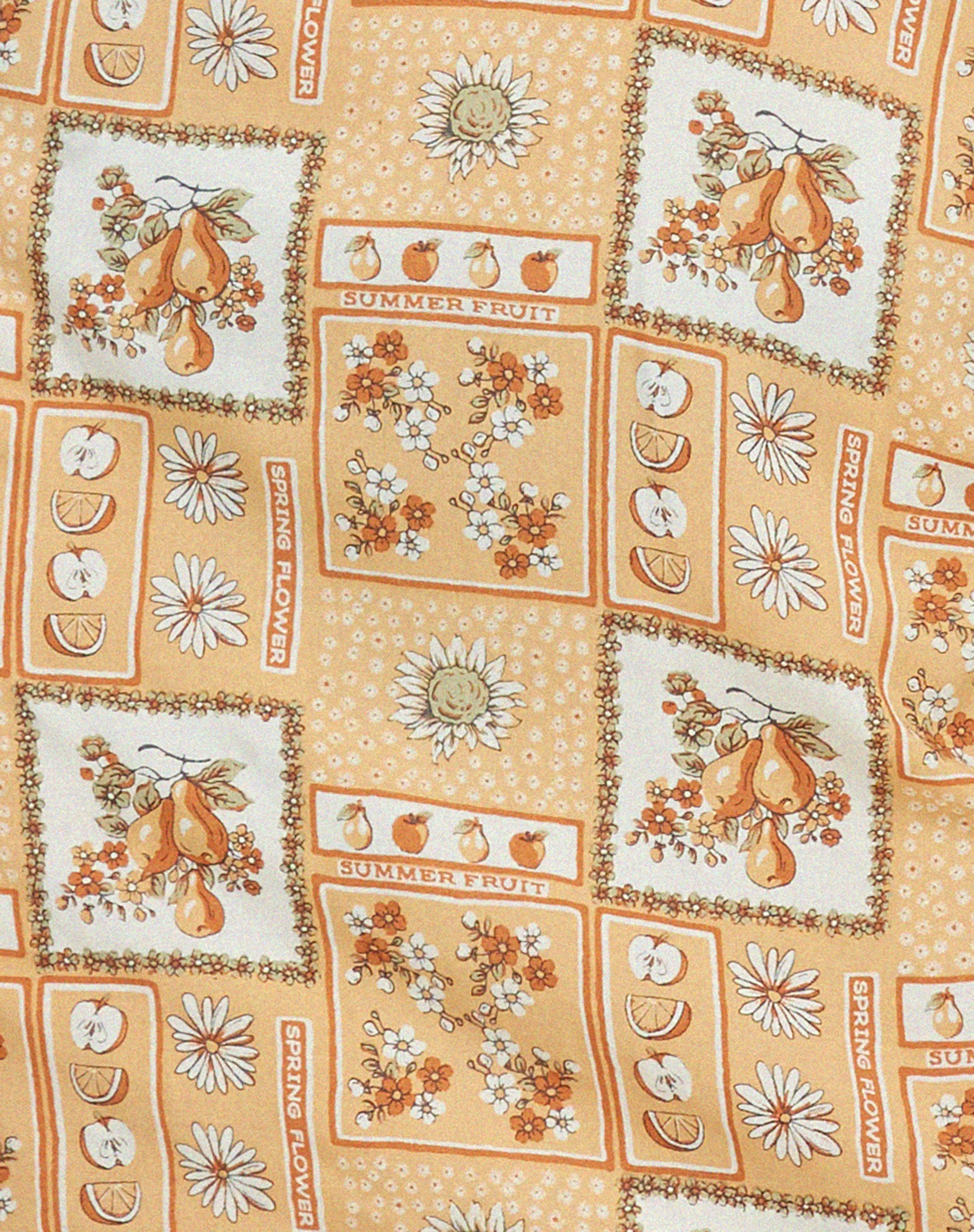 Fiata Mini Dress in Picnic Print Brown - Image 7