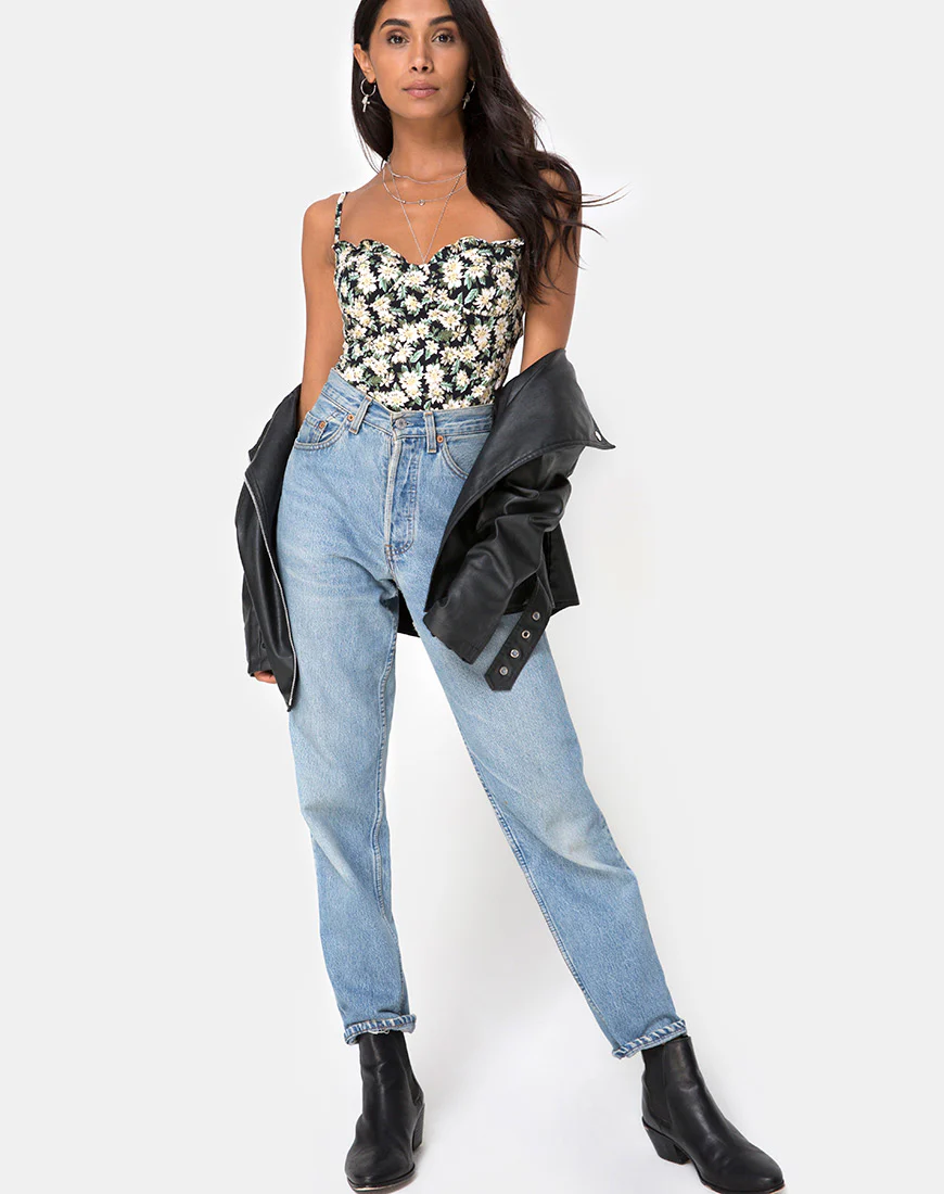 Franti Bodice in Aster Black - Image 3