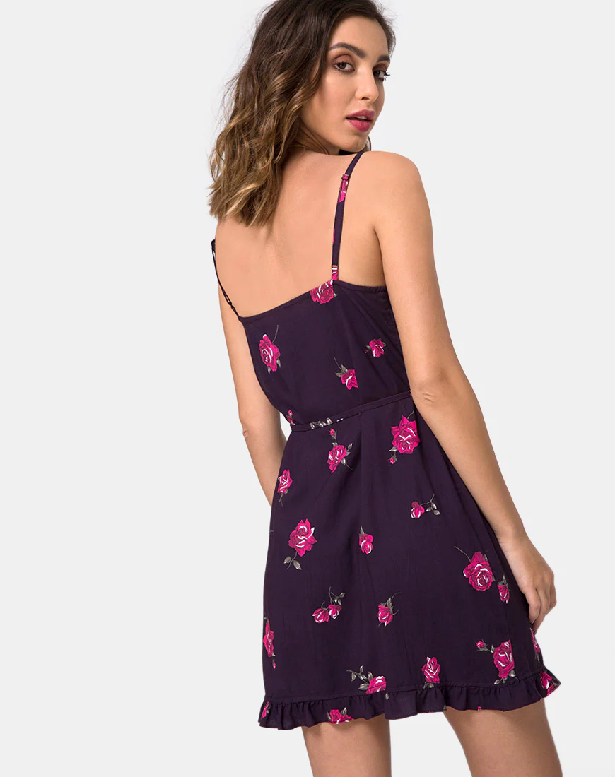 Fuare Mini Dress in Evening Rose - Image 2