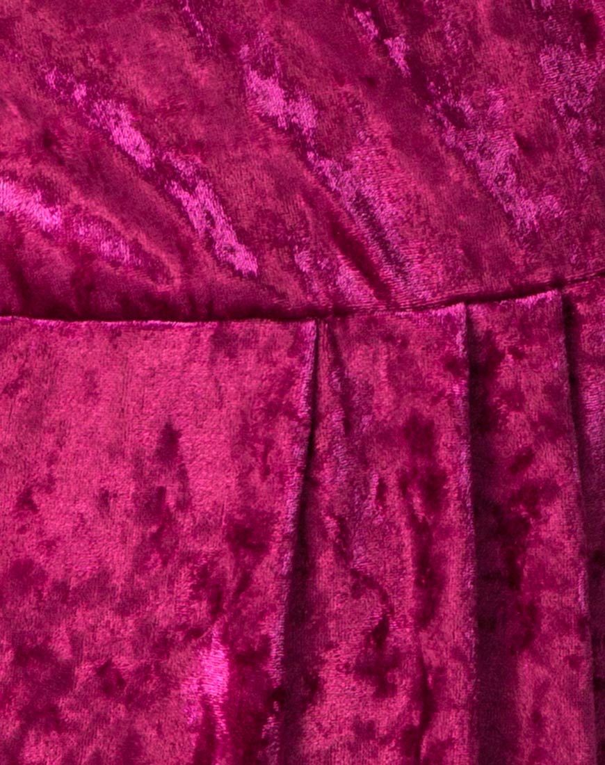 Furia Slip Dress in Burgundy Crush - Image 5