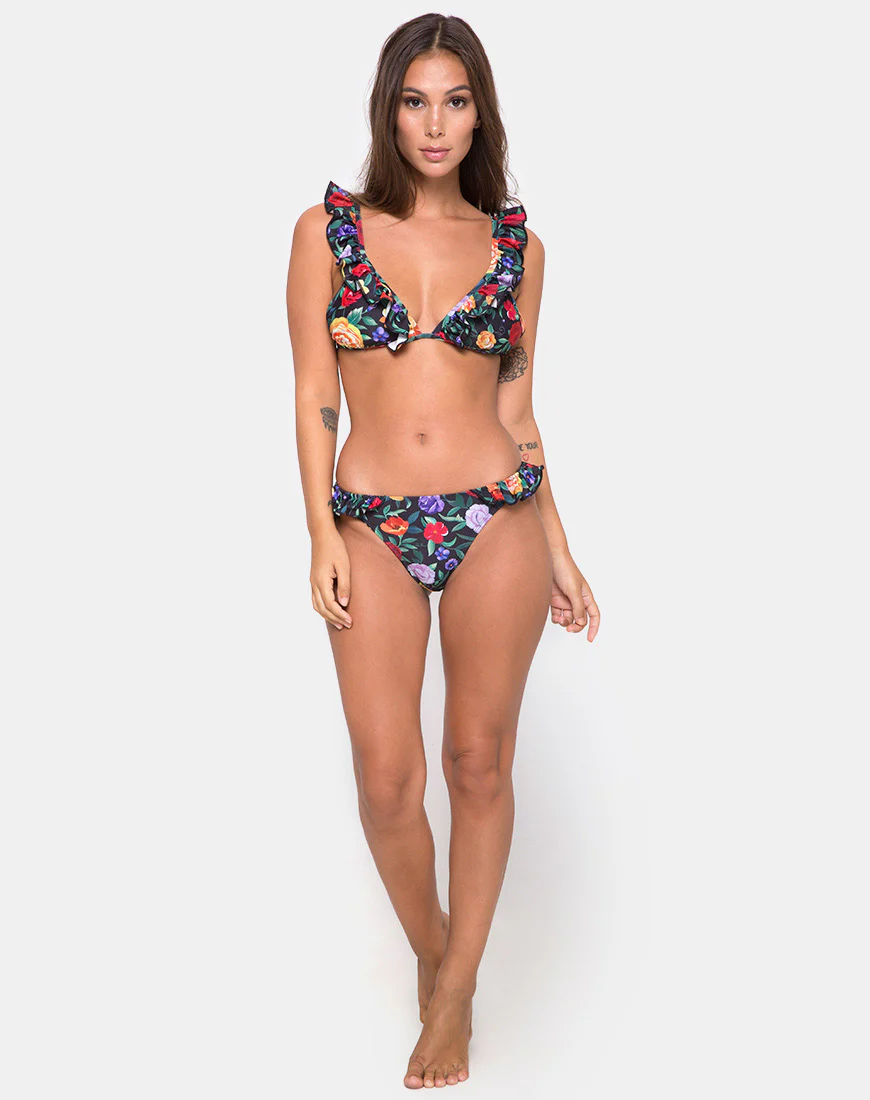 Gaenor Bikini Top in Senorita Rose - Image 3