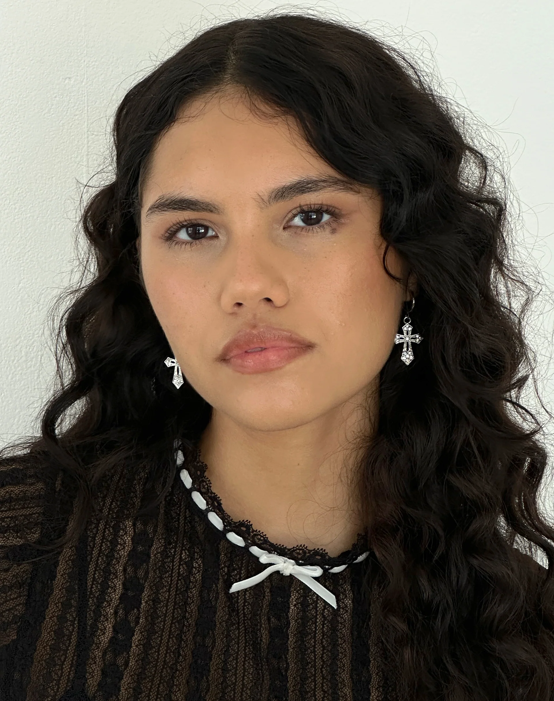Gaia Cross Earrings by Gemini Jewels - Image 2