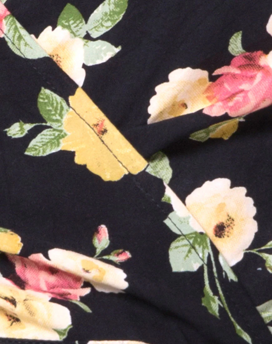 Gamthi Wrap Top in Vintage bloom - Image 5