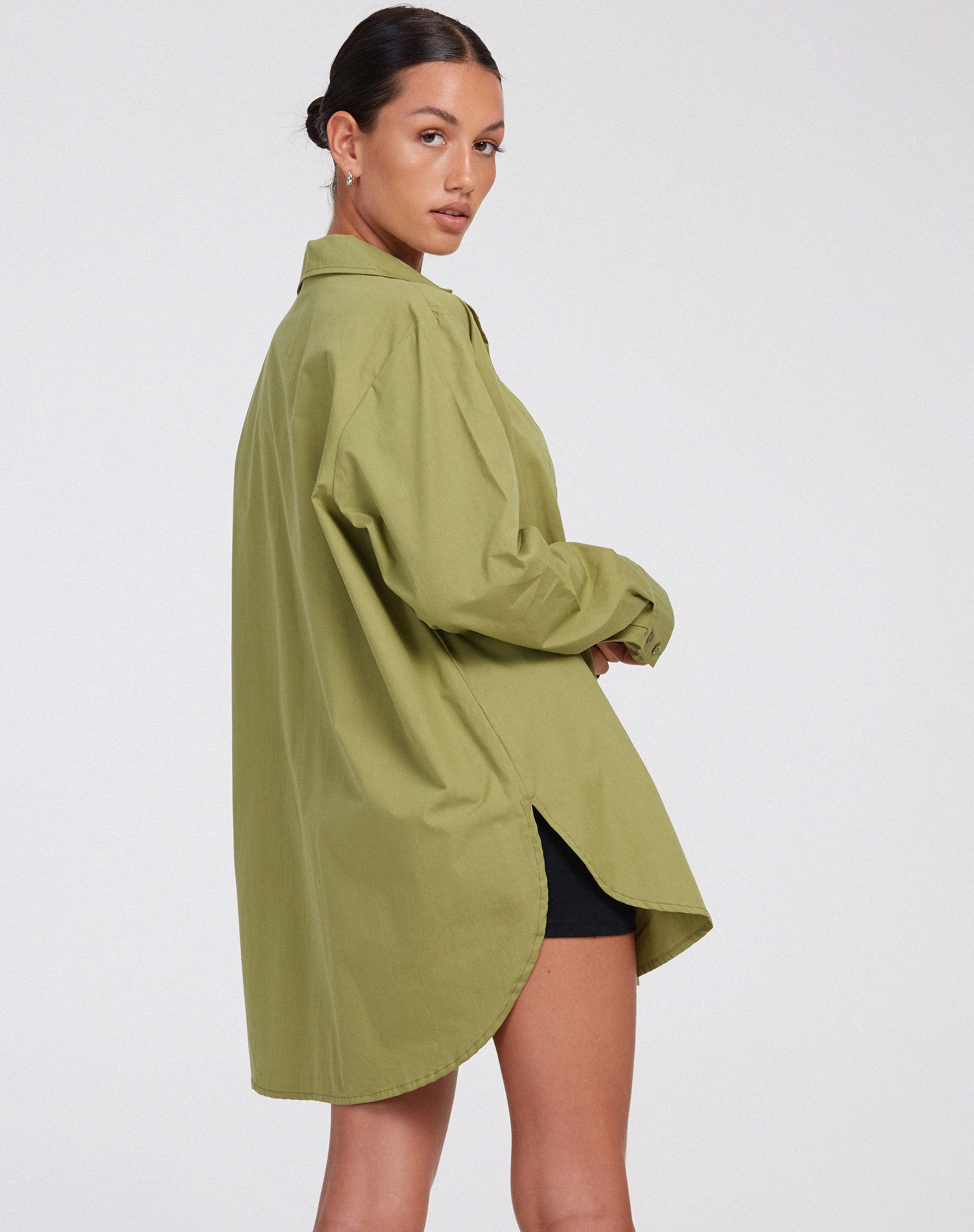 Gane Shirt in Seafoam Green - Image 2