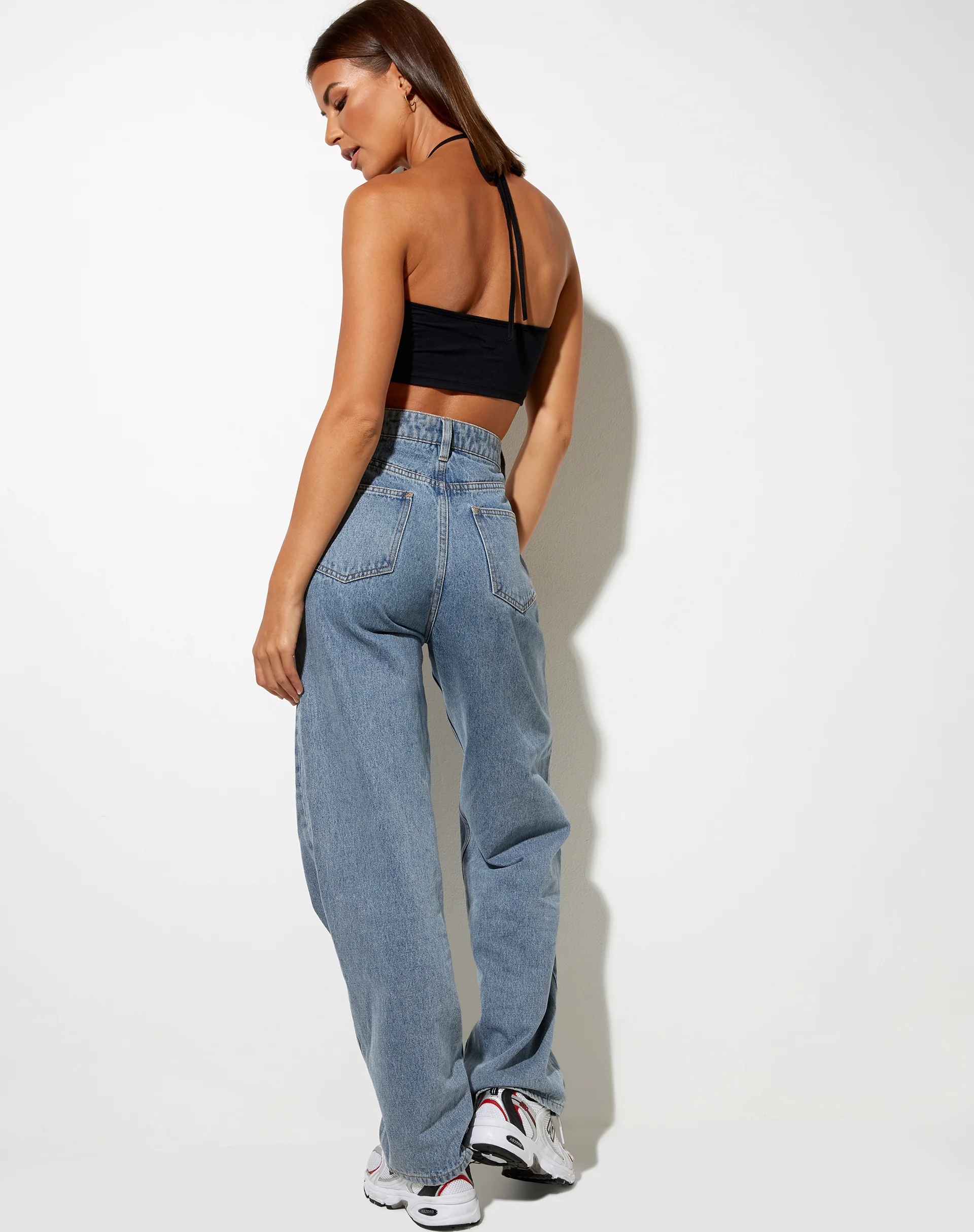 Gee Crop Top in Black - Image 4