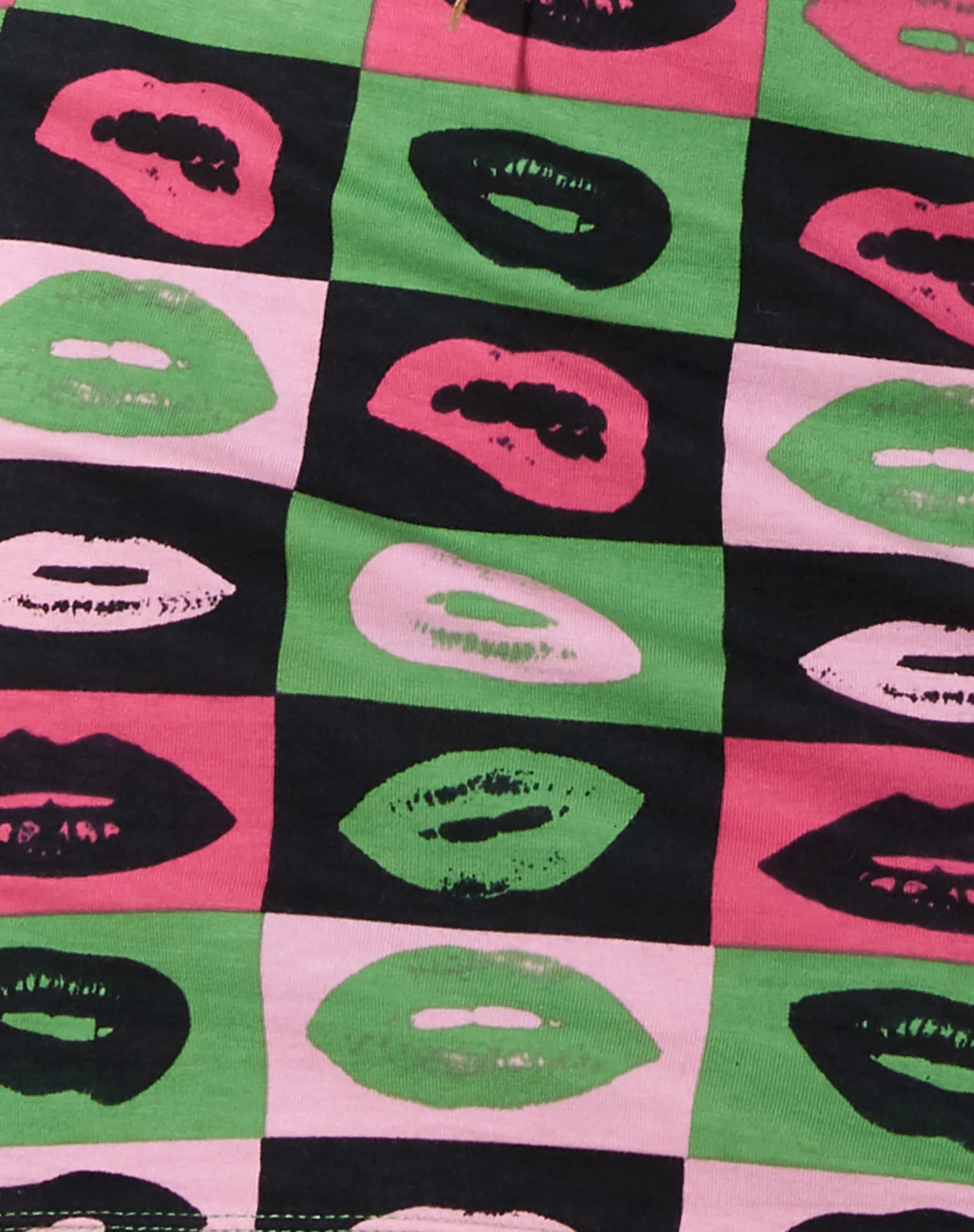 Gele Mini Dress in Lips Green - Image 7
