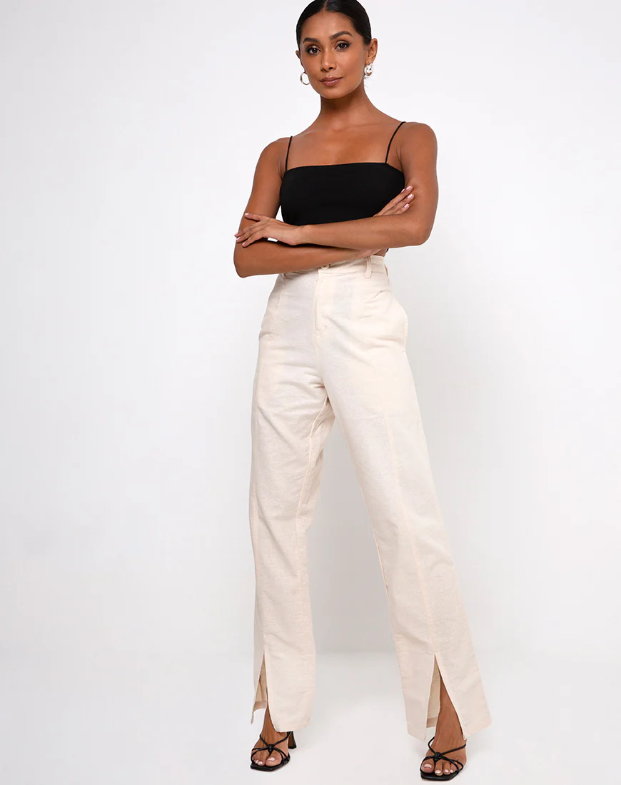 Gesta Trouser in Ecru - Image 3