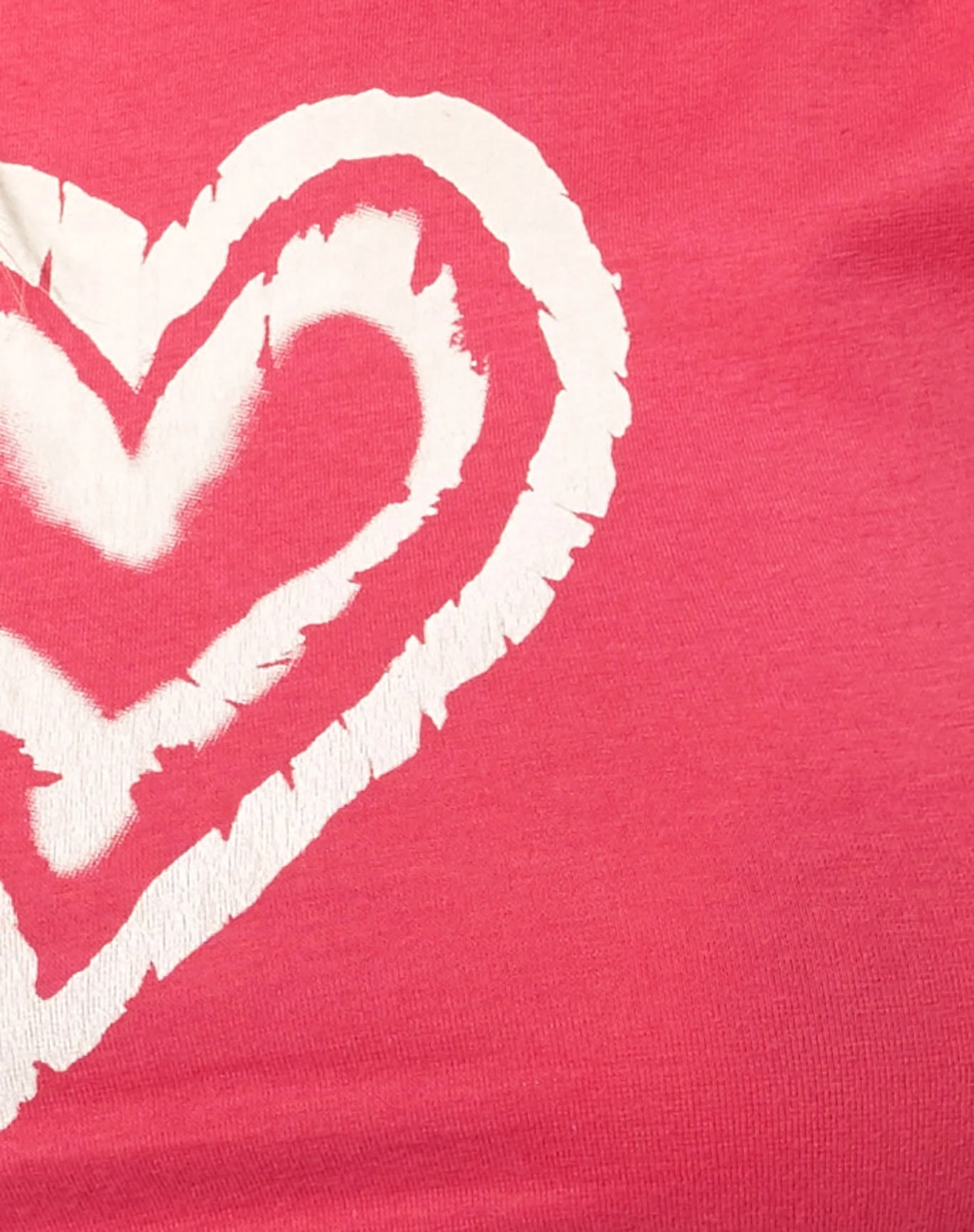 Gimon Crop Top in Hot Pink Heart - Image 7