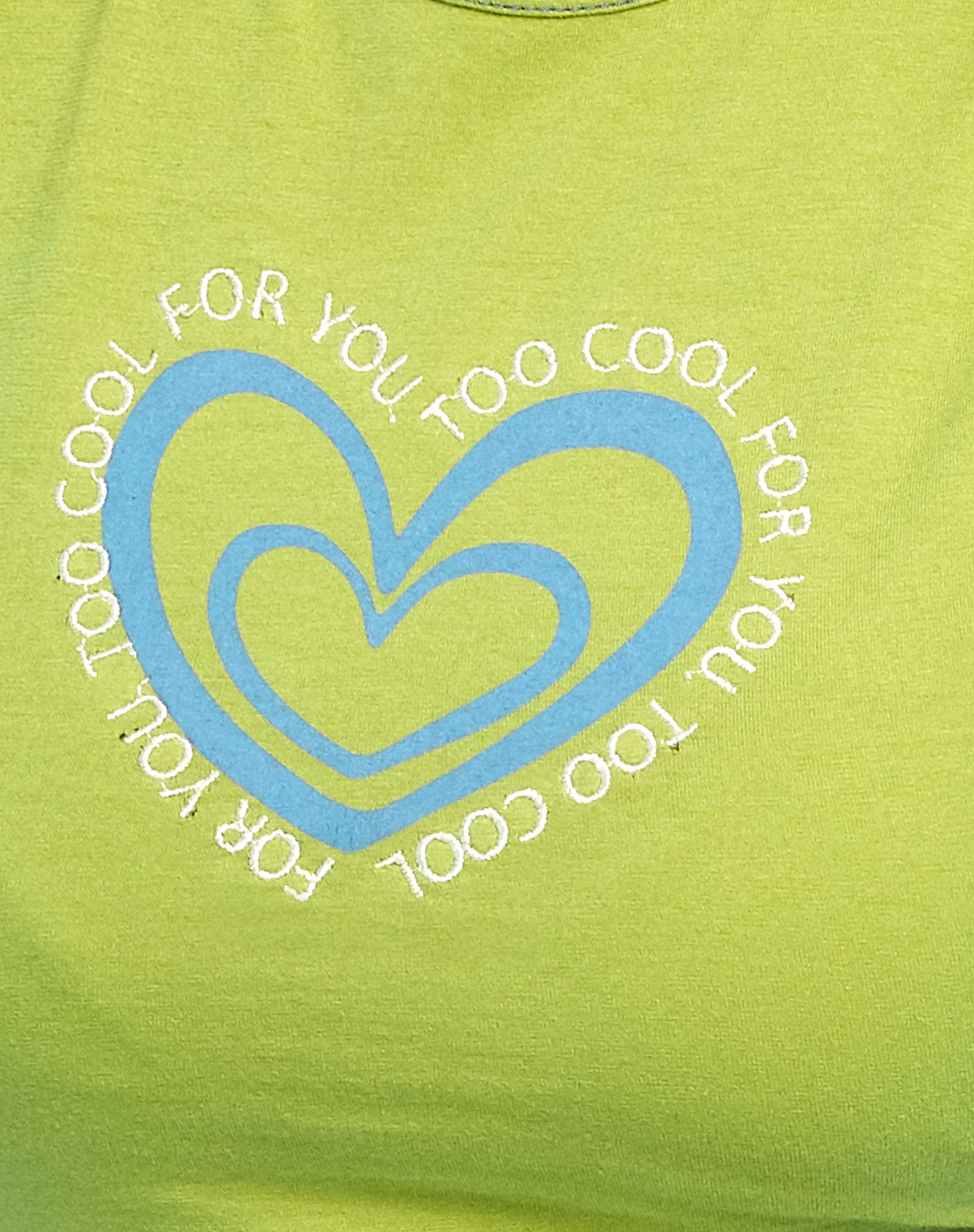 MOTEL X OLIVIA NEILL Gimon Top in Spinach Green Heart Too Cool For You - Image 8