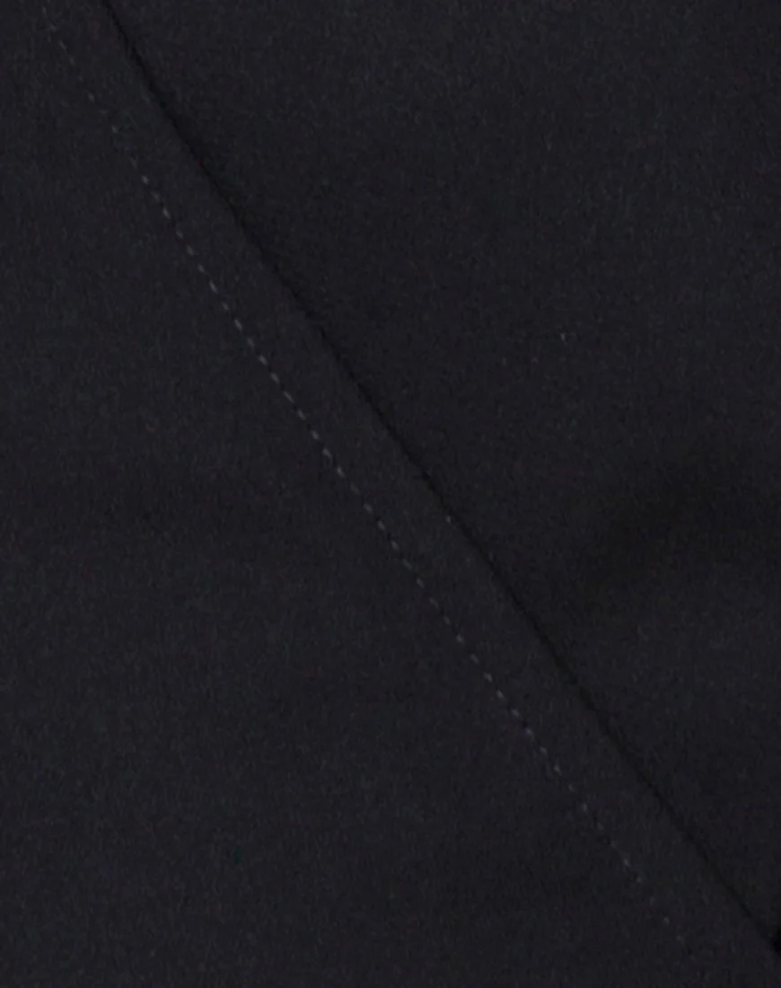 Gios Crop Top in Crep Black - Image 5