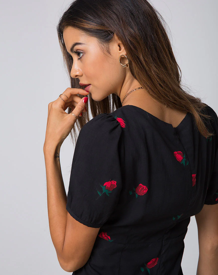 Gisti Dress in Scatter Rose - Image 2