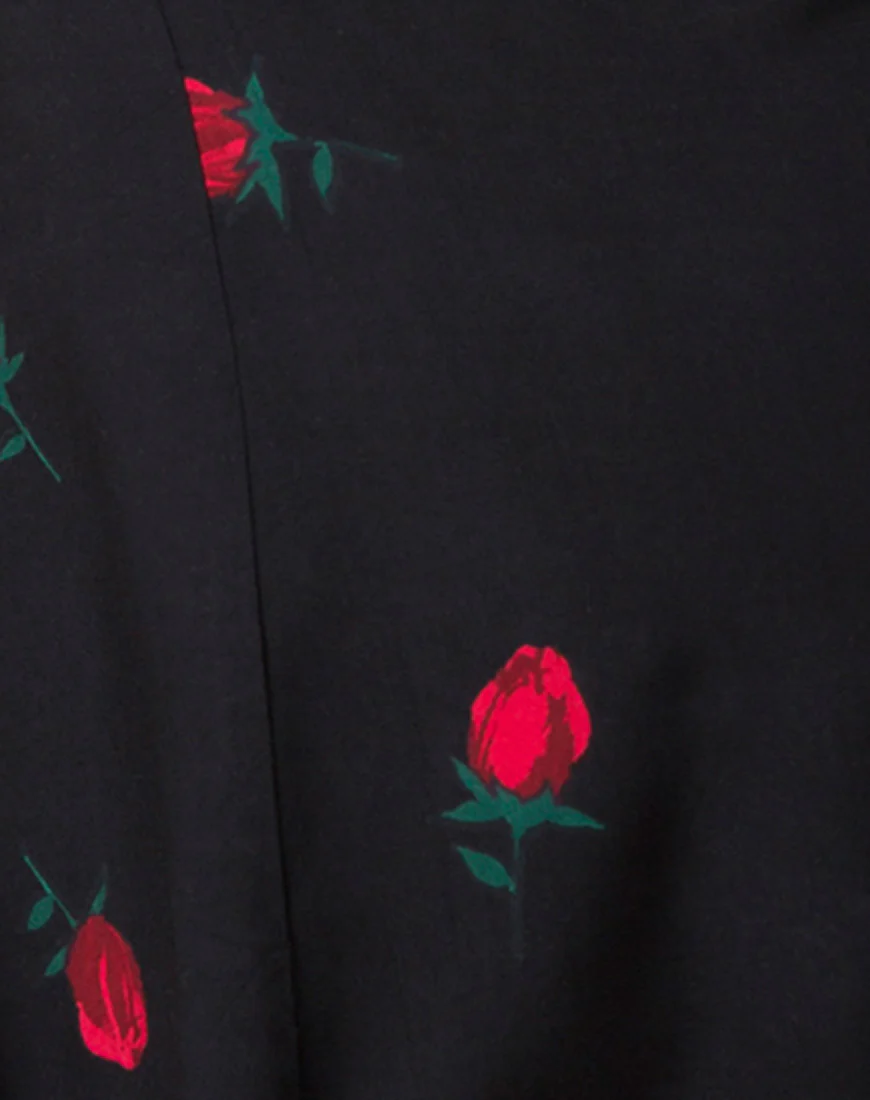 Gisti Dress in Scatter Rose - Image 5