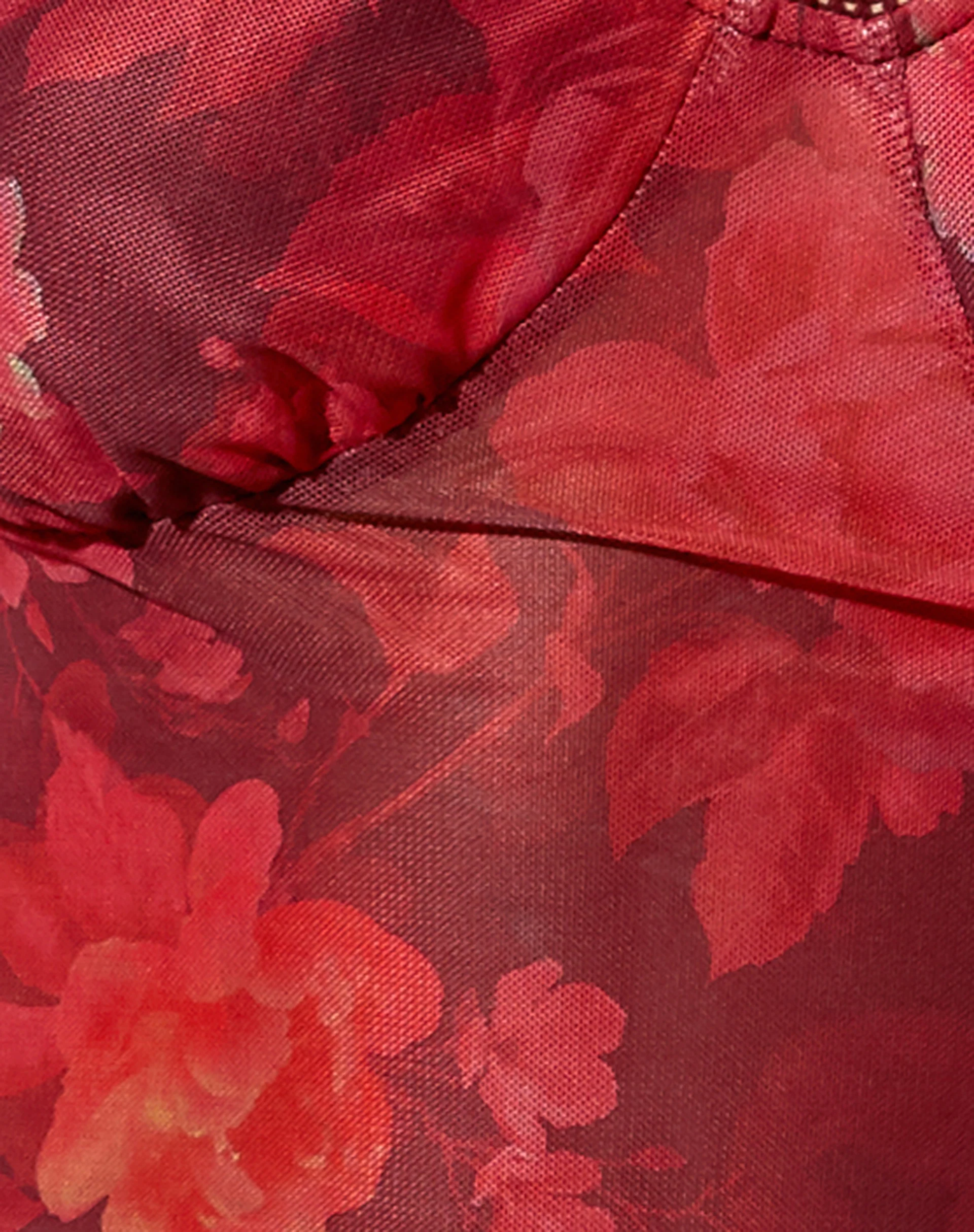 Glaster Crop Top in Rough Rose - Image 5