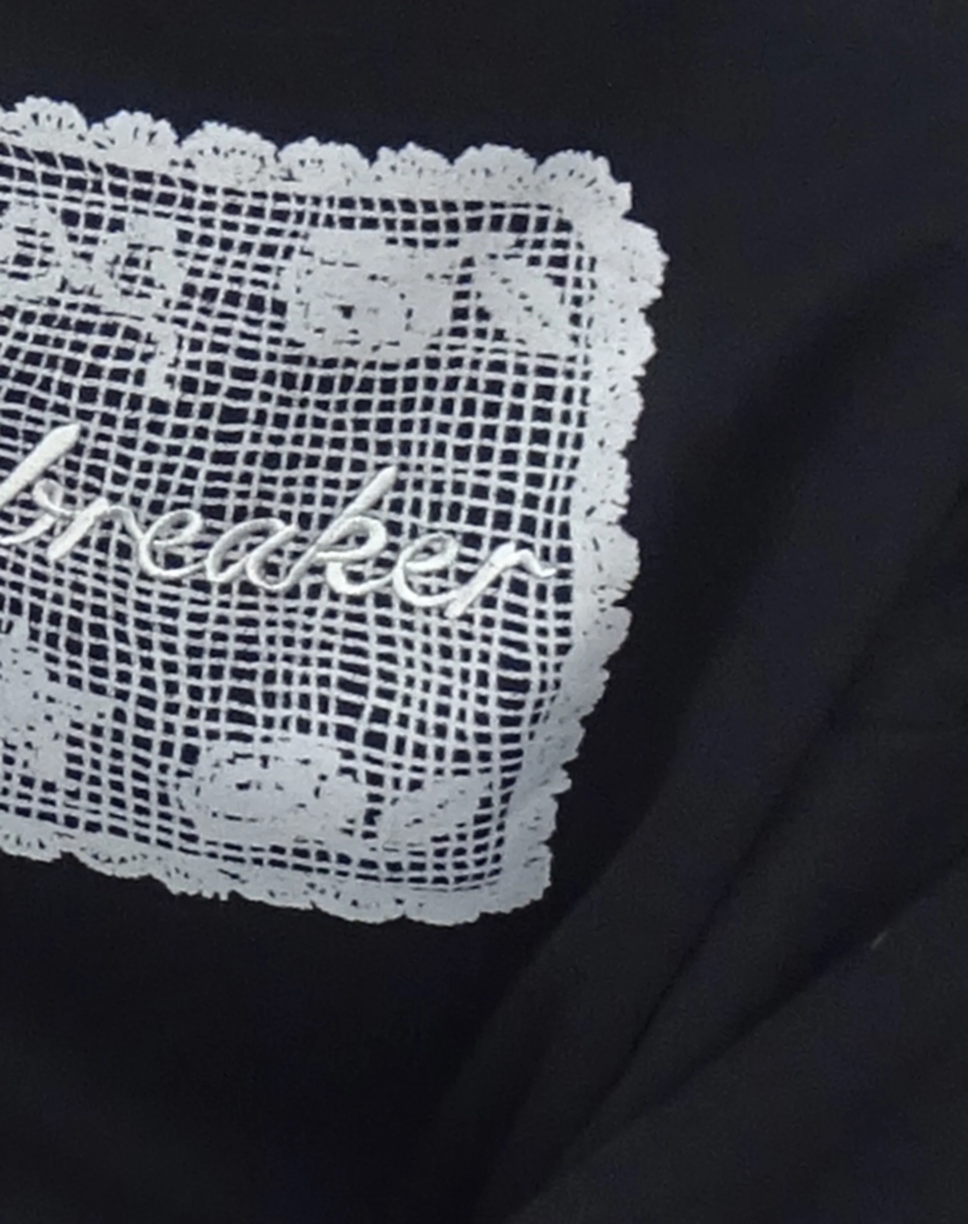 Glo Oversized Sweatshirt in Black with Heartbreaker Graphic - Image 7