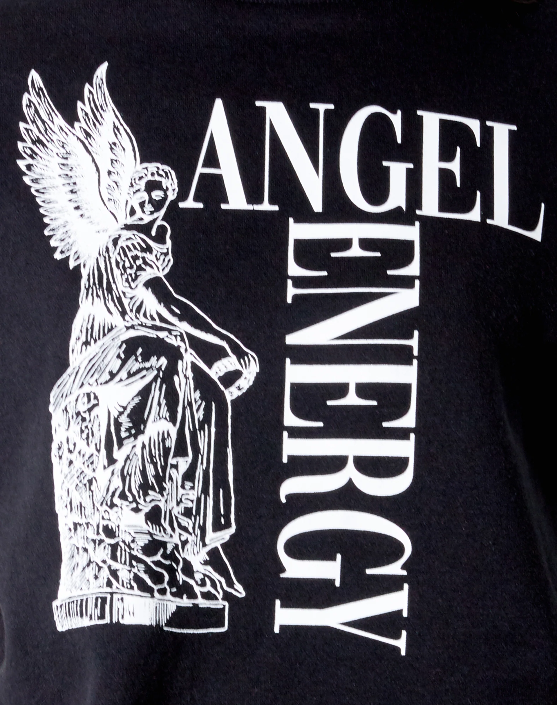 Glo Sweatshirt in Black 'Angel Energy' - Image 5