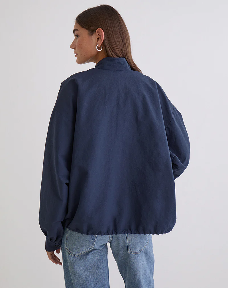 Gopala Jacket in Navy - Image 5