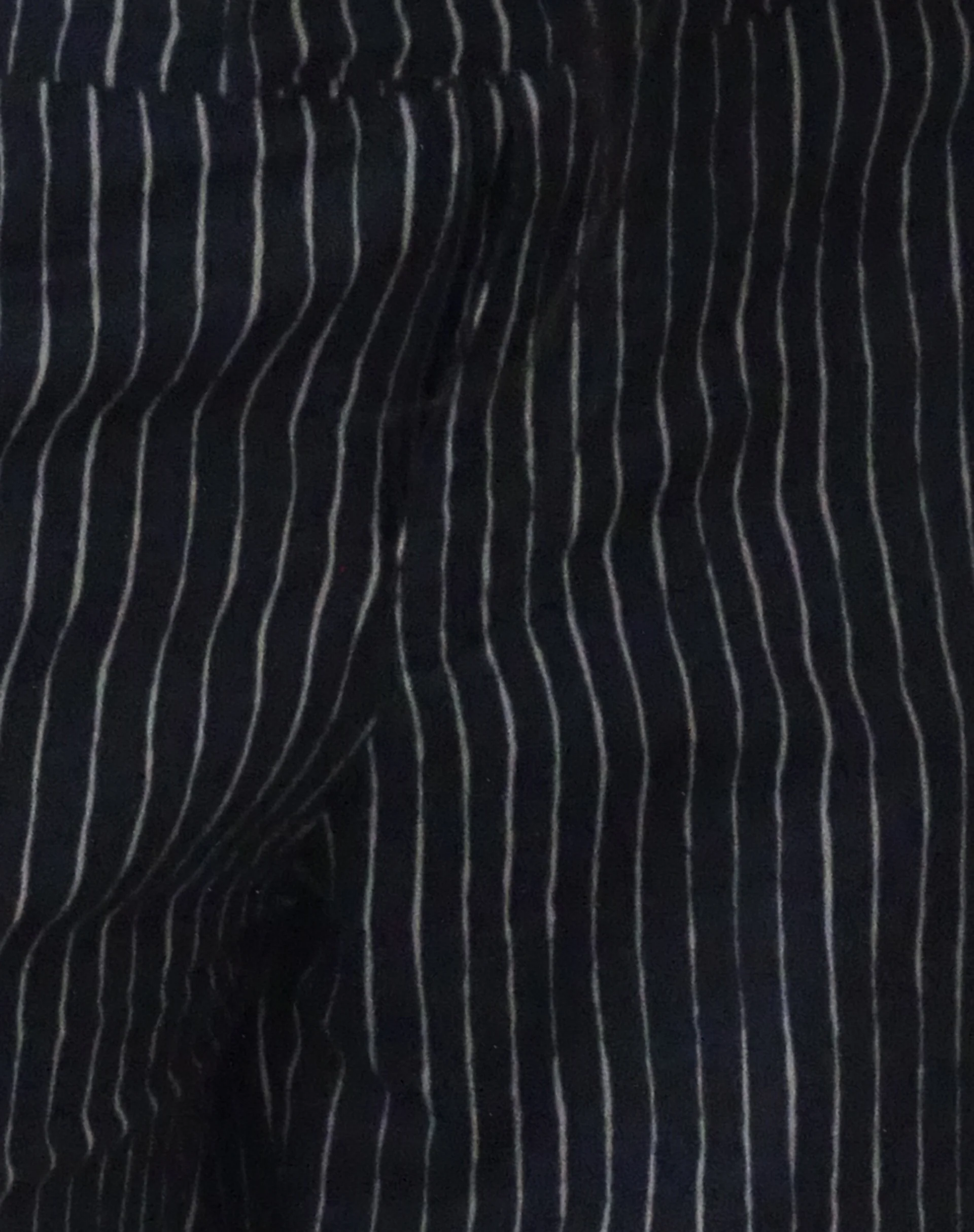 MOTEL X JACQUIE Graba Straight Leg Trouser in Sketchy Stripe Black - Image 5