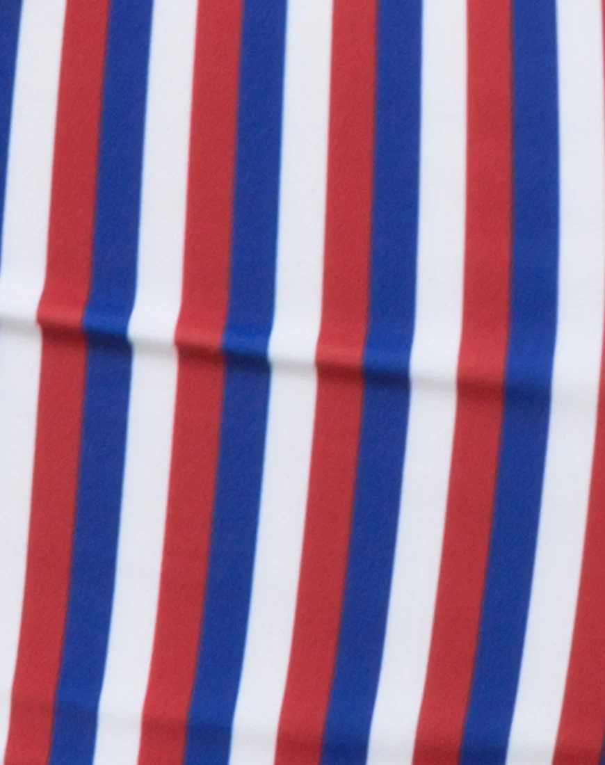 Grifin Bikini Bottom in Triple Stripe - Image 5