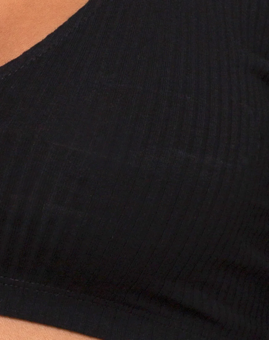 Guan Top in Black - Image 5