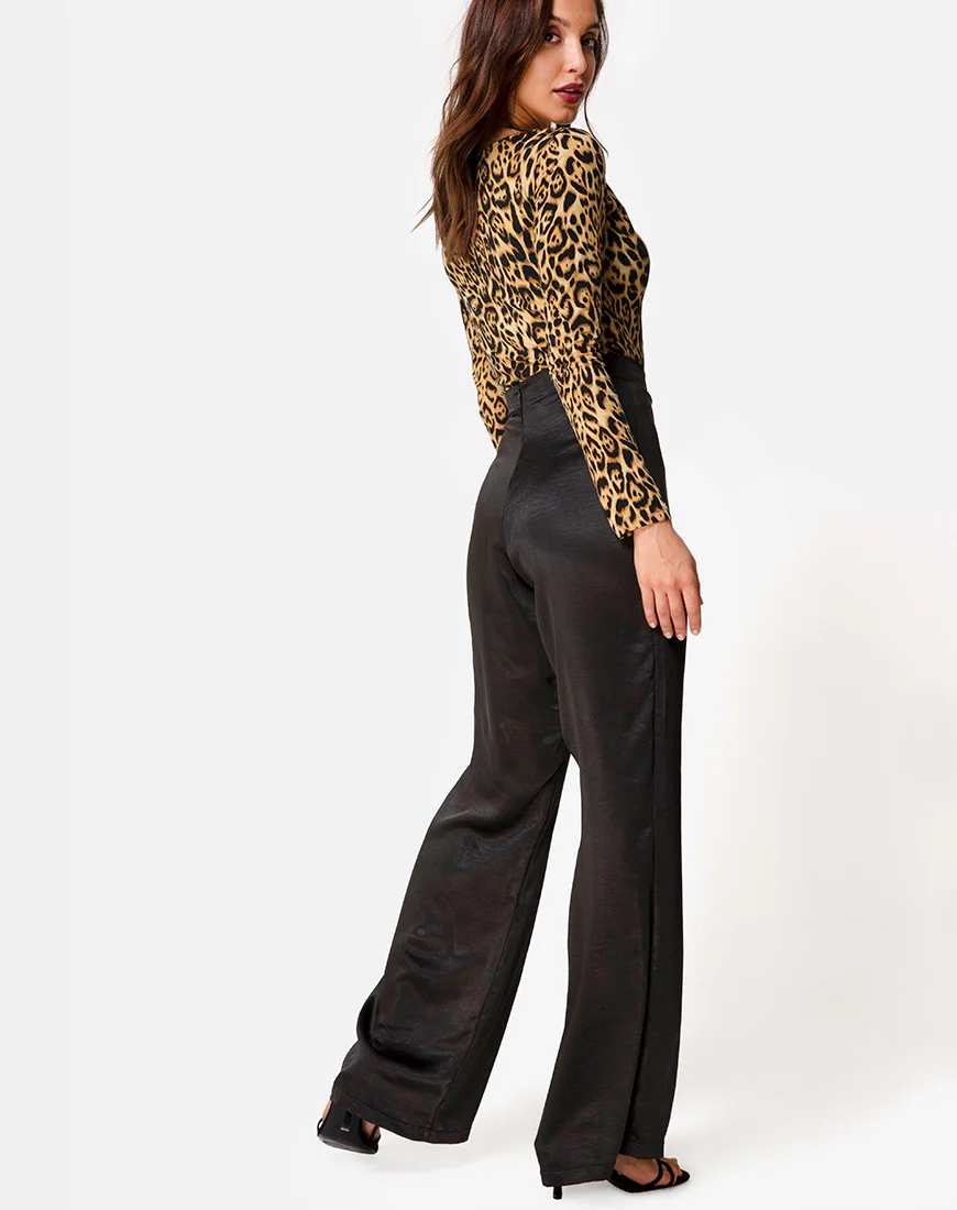 Guanelle Top in Leopard - Image 4