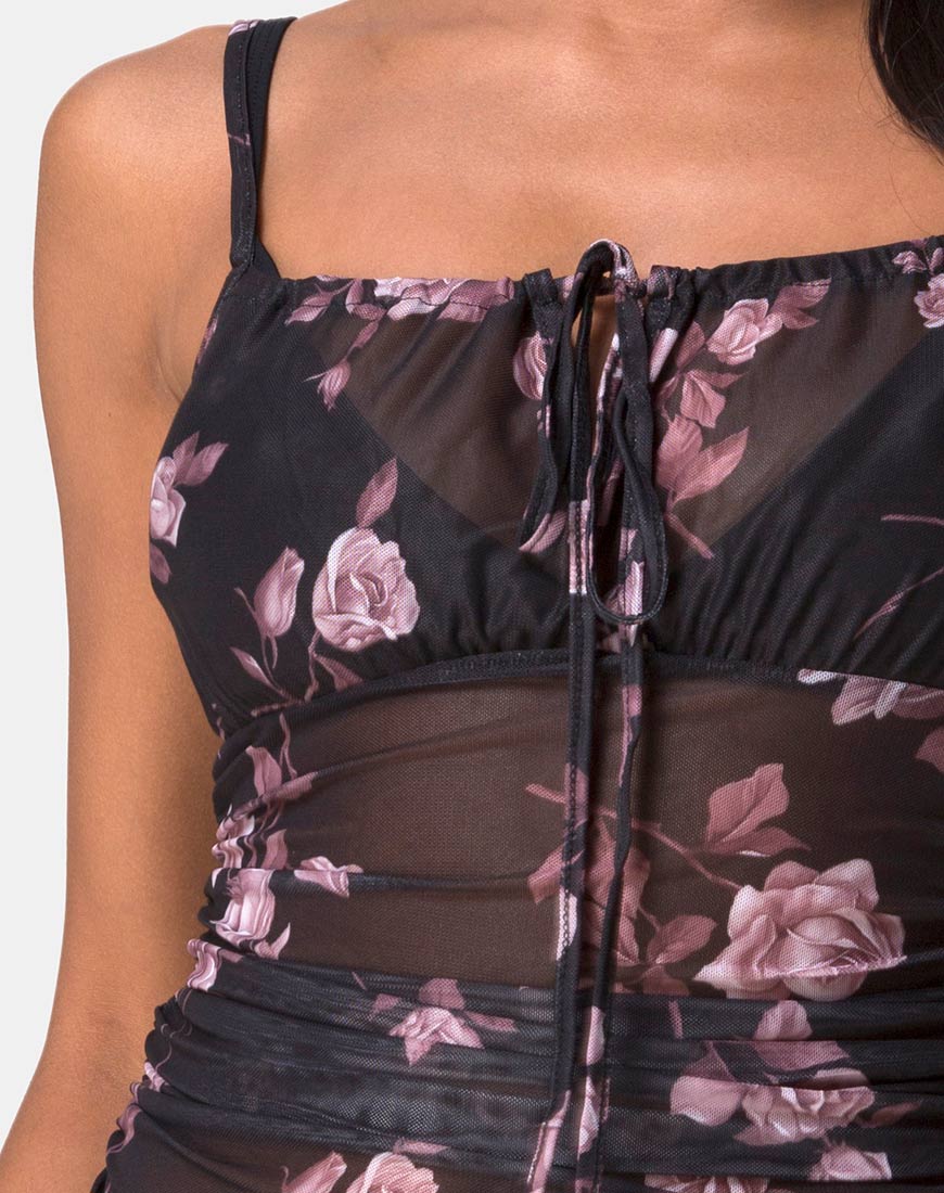 Guenalia Dress in Dusky Rose - Image 5