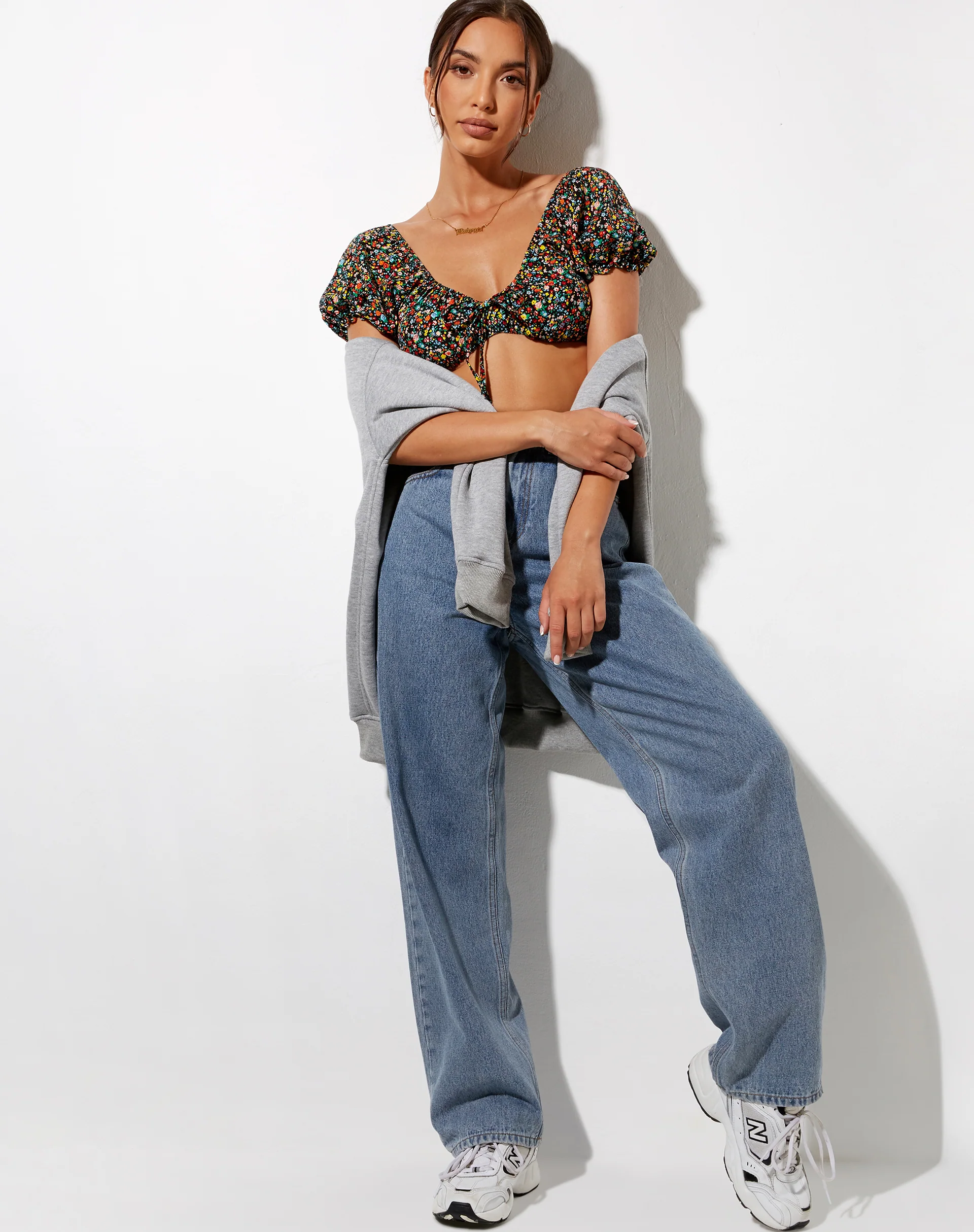 Haenji Crop Top in Kenny Floral - Image 7