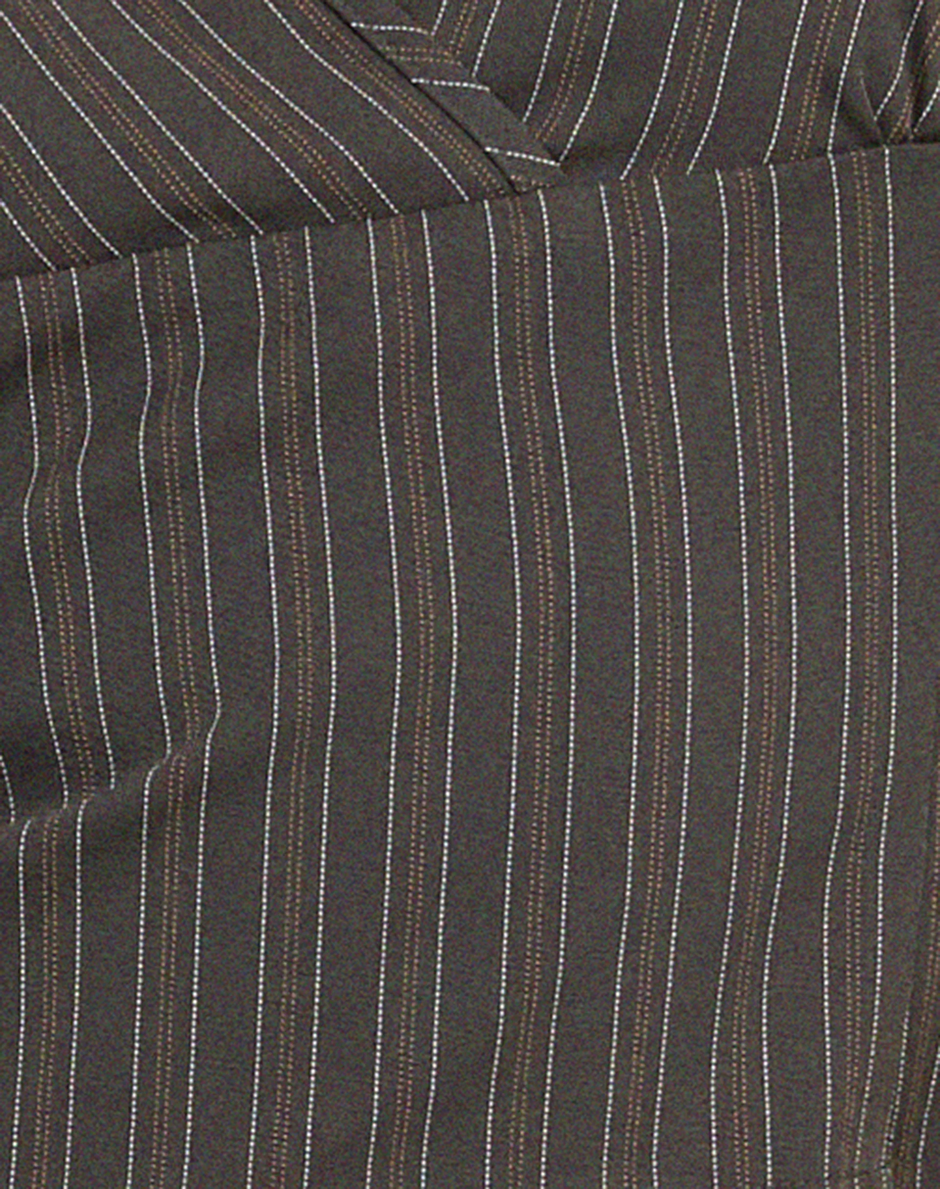 Hajra Halter Top in Grey Stripe - Image 8