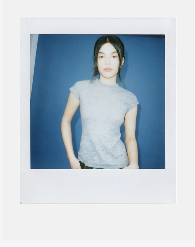 Hanuva Top in Knit Grey - Image 5