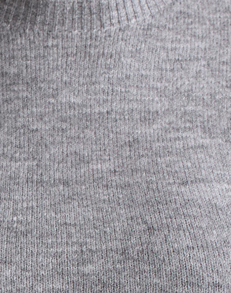 Hanuva Top in Knit Grey - Image 8
