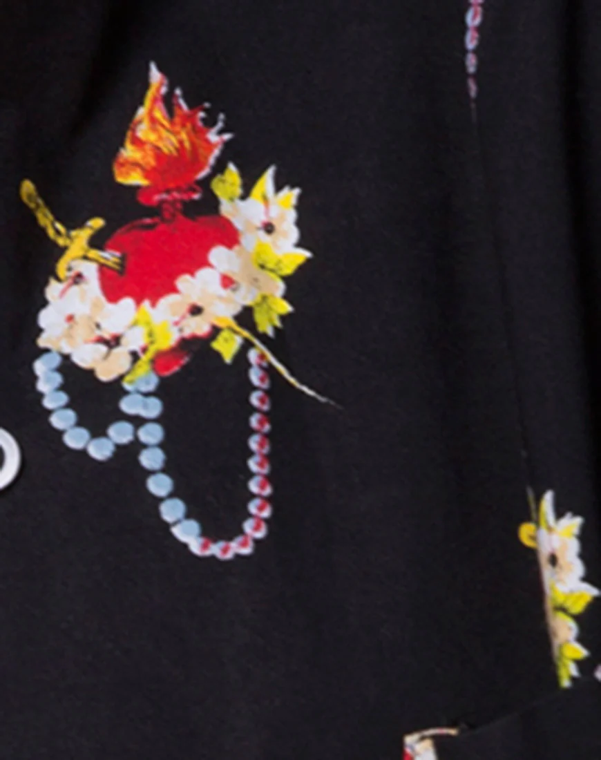 Hawaiian Shirt in Sacred Heart - Image 5